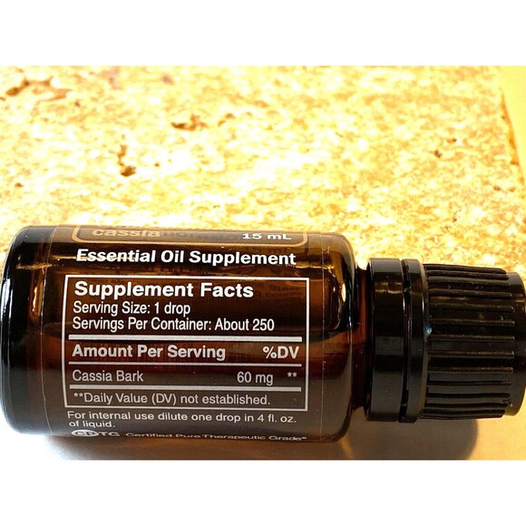 doTERRA Cassia Warm & Cozy Oil 15ml Essential Oil New and Sealed Expired 11/2022 - Picture 4 of 6